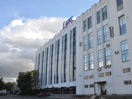 Фасад бизнес центра Берег